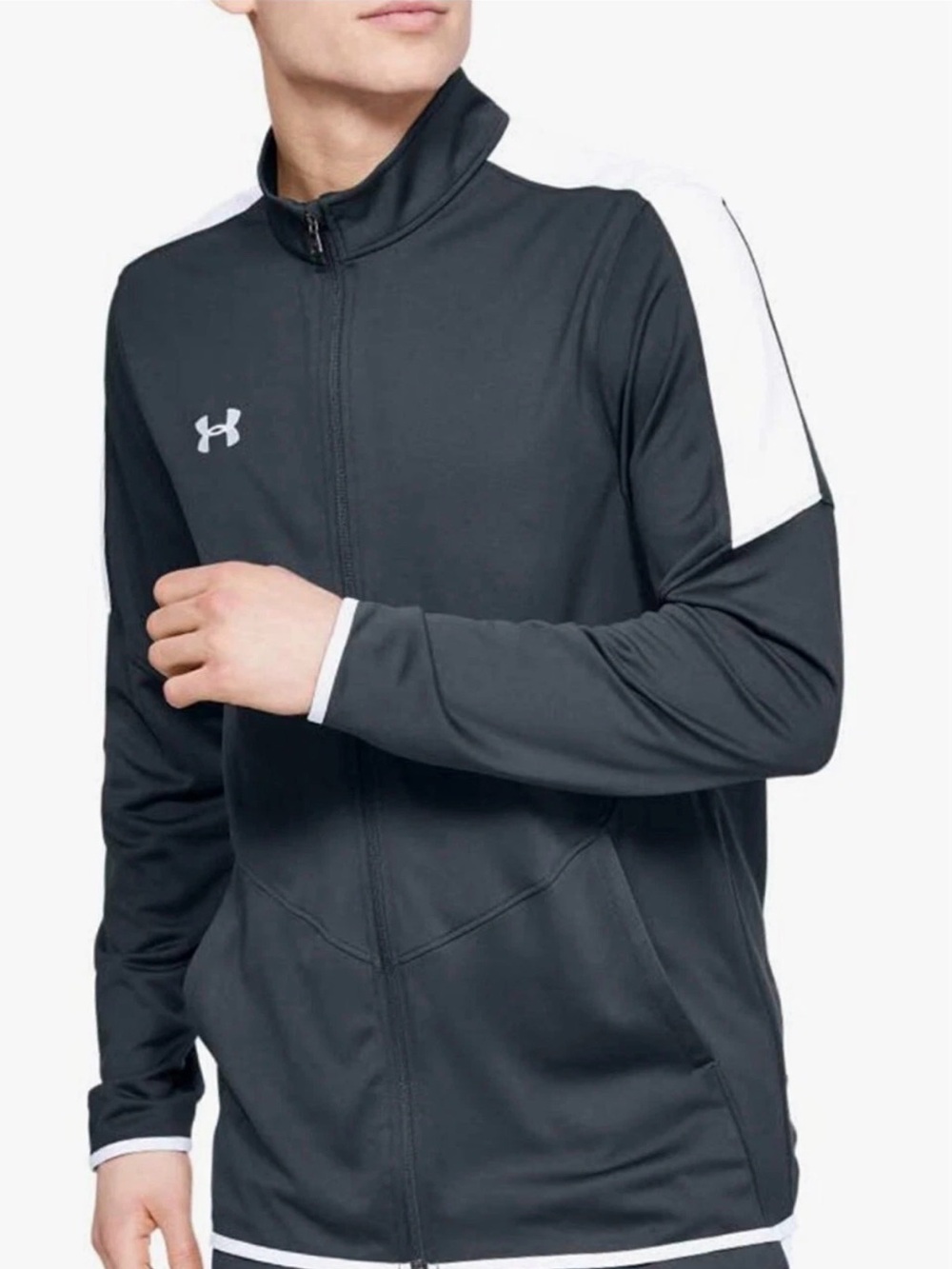Under Armour Men’s Jacket All Seasons Gear Steel Reflective Logo & Graphics 2XL